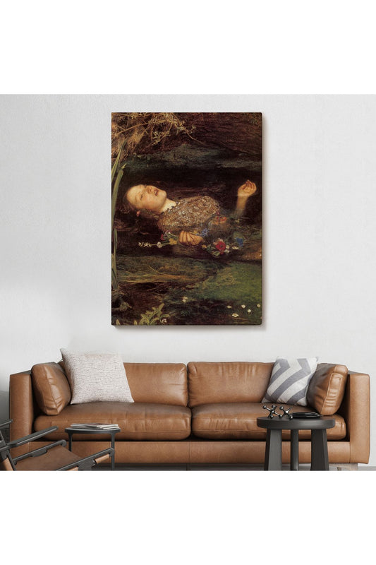 Shakespeare'in Ophelia'sı Hamlet Dekoratif Duvar Tablosu-6319