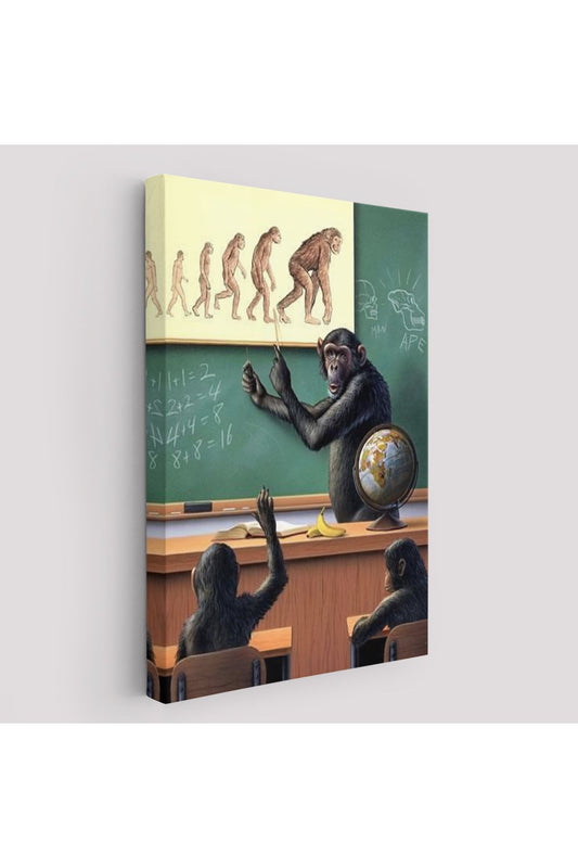 İnsanın Tersine Evrimine Anlatan Manmun Tablosu-6265