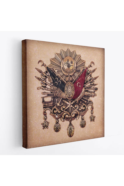 Osmanlı Tuğrası Dekoratif Kanvas Tablo-5804