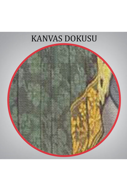 Beyaz At Üzerindeki Prenses ve Prens Tablosu-6268