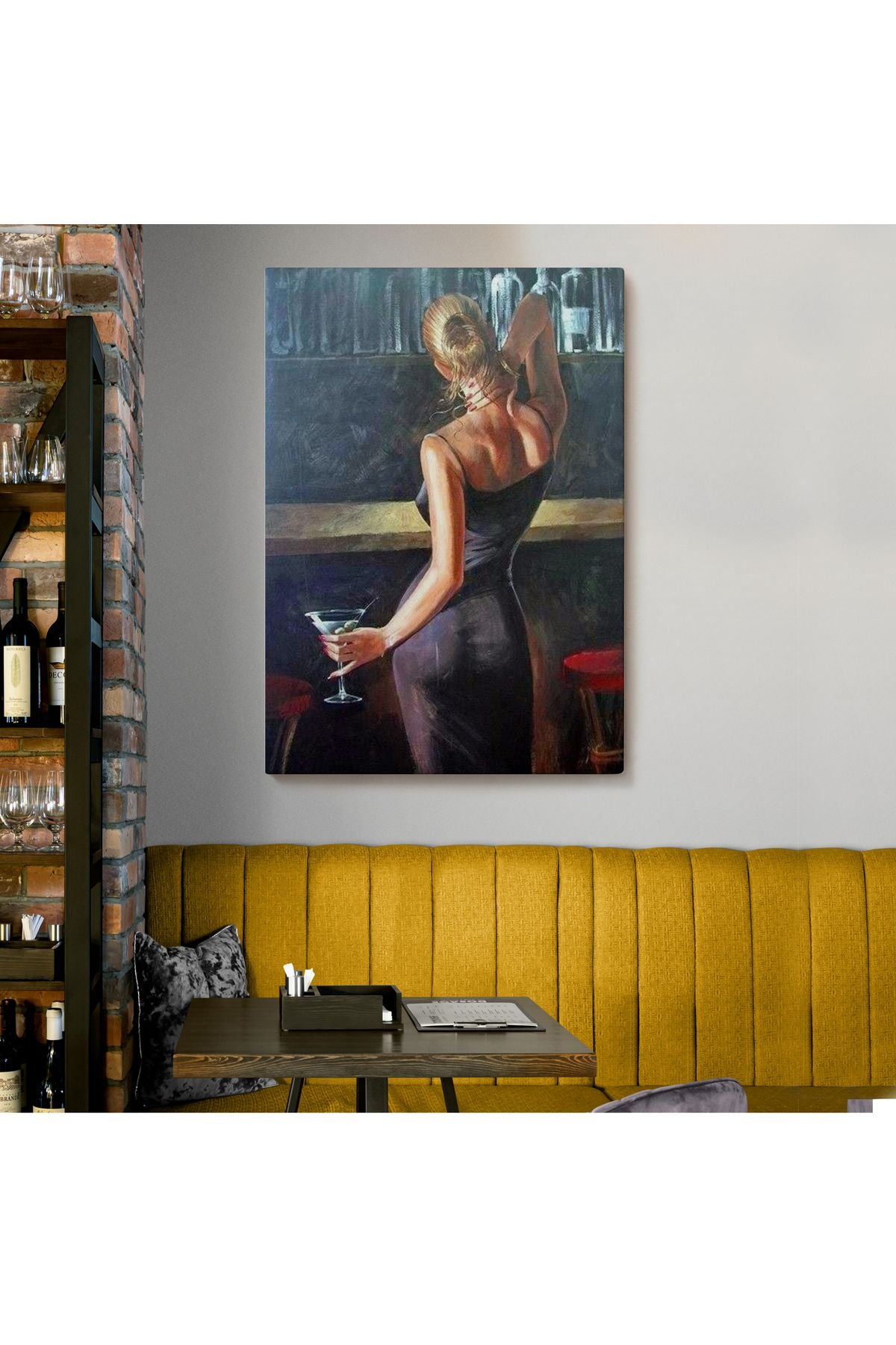 Kadın Kanvas Tablo-5249