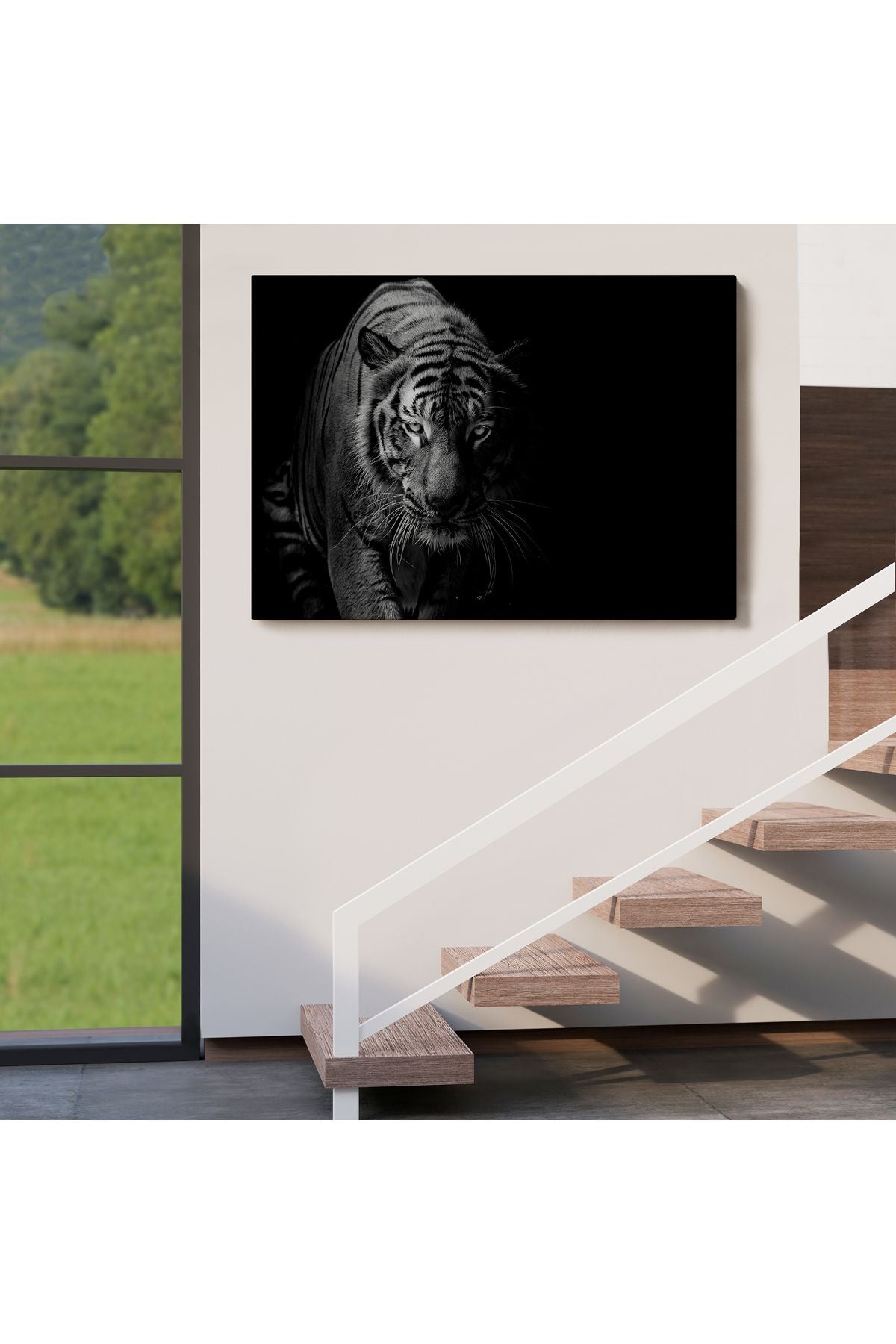 Kaplan Dekoratif Kanvas Tablo 1163