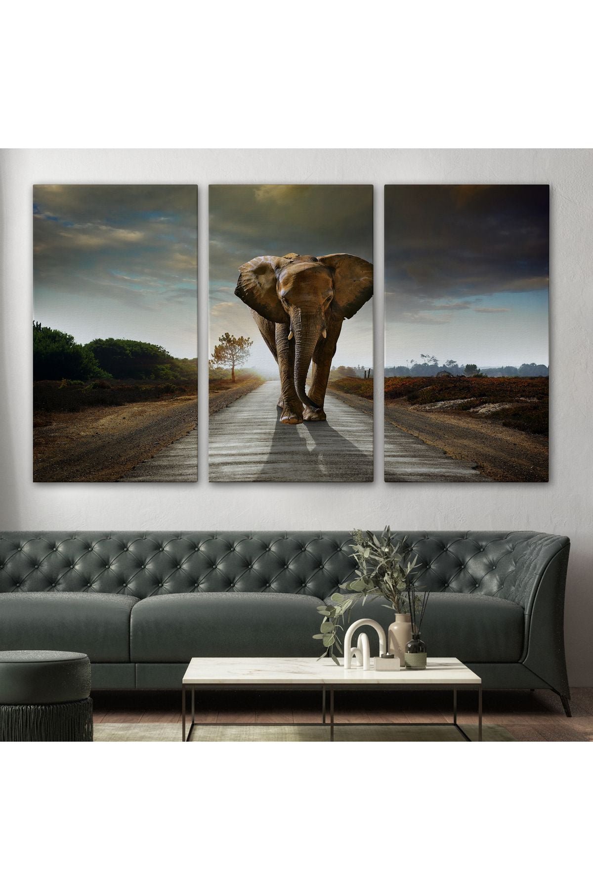 Fil Dekoratif Kanvas Tablo 1118