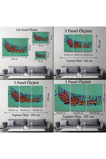 Ey Kalpleri Halden Hale Çeviren Rabbim Benim Kalbimide Dinin Üzerine Sabit Kıl,Tablo-3351