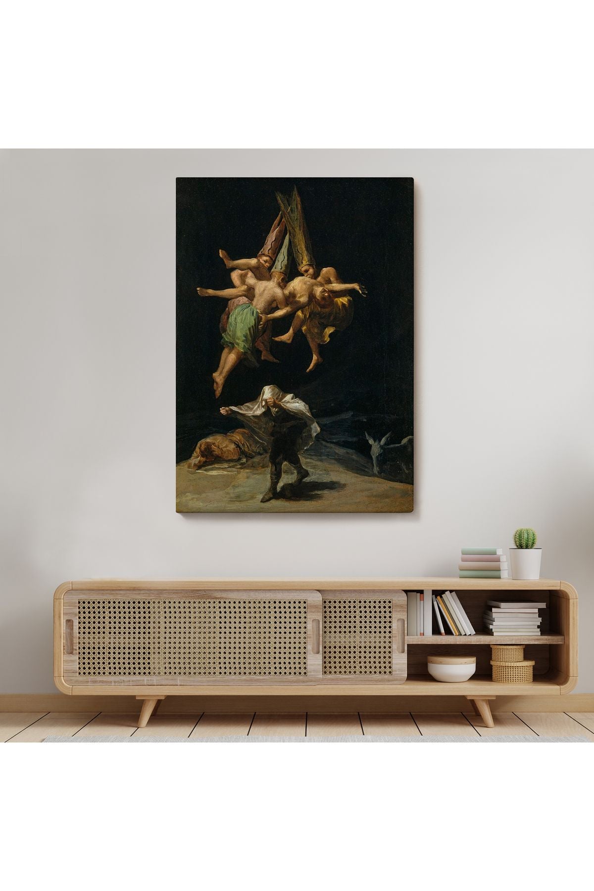 Cadıların Uçuşu Duvar Tablosu, Witches Flight-6173