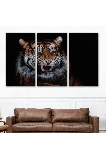 Kaplan Dekoratif Kanvas Tablo 1156