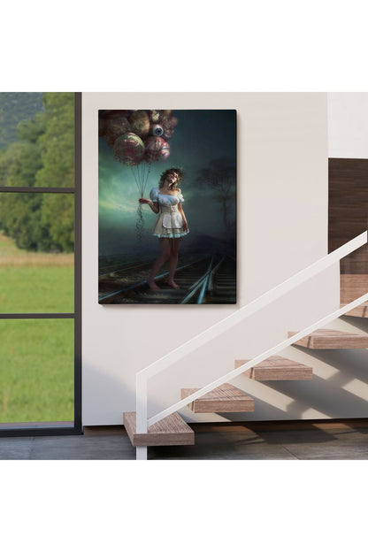 Süerreal Kadın Buhran Tablosu-6010