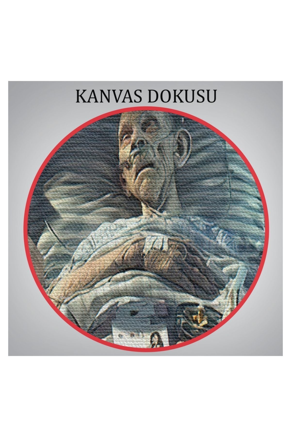 Kanvas Tablo, Duvar Dekoru, Ölüm Meleği Azrail Çalışıyor ve Kumar Oynuyor 5373 BUNGKNV