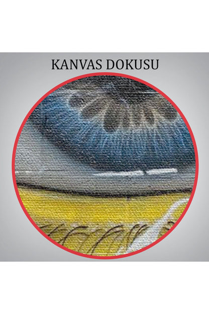 Ukrayna ve Rusya Savaşını Simgeleyen Kanvas Tablo, Ukrayna'nın Gözyaşları Kanvas Tablo-5323