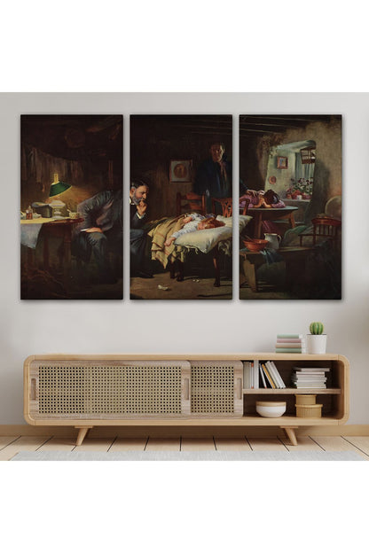 The Doctor Tablosu - Joseph Tomanek, Luke Fildes-6639