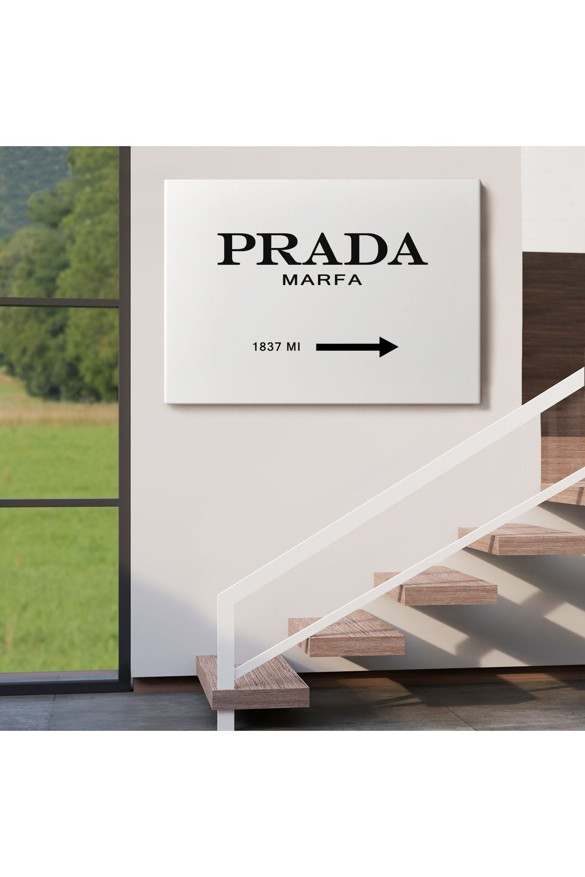 Prada Marfa Kanvas Tablo-5159