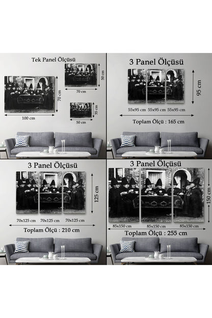 Yaşlı Cadıların Çay Partisi Tablosu -6577