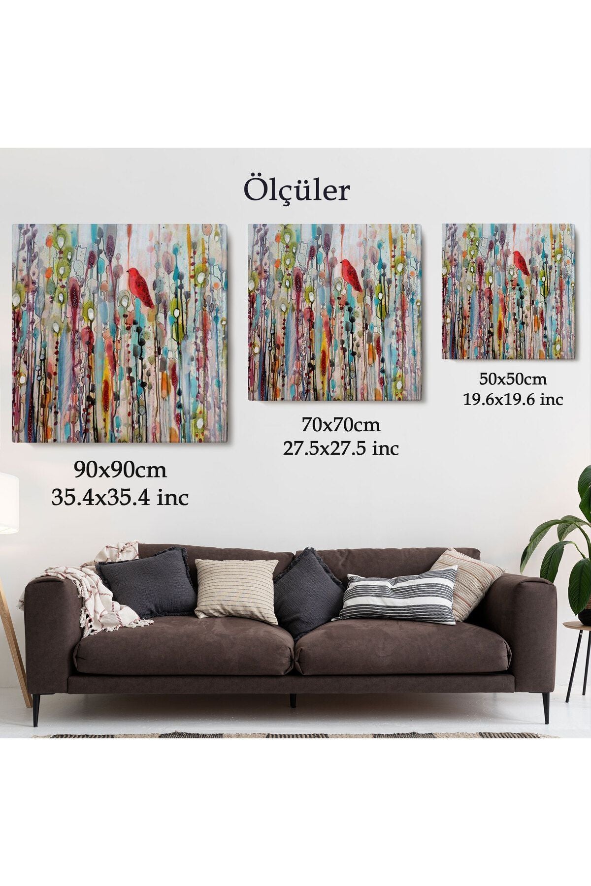 Suluboya Dijital Baskı Kanvas Tablo-5872