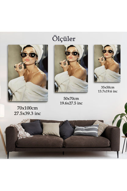 Audrey Hepburn Kanvas Tablo-5106