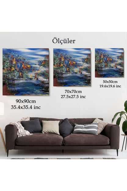 Gün Doğumu Öncesi Kanvas Tablo-5900