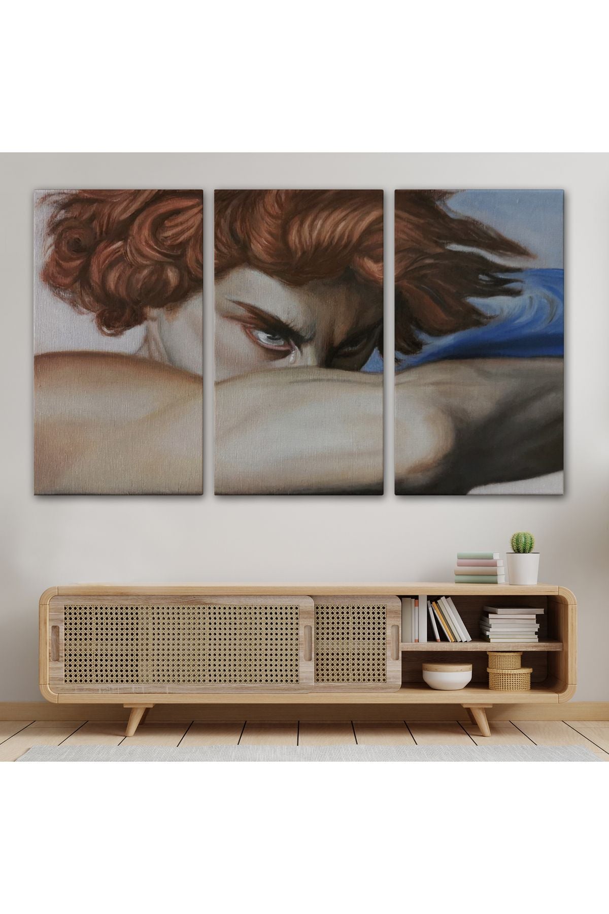 Düşmüş Meleğin Gözyaşları Tablosu, Alexandre Cabanel Fallen Angel's Eyes Tablosu-5384