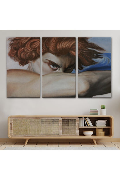 Düşmüş Meleğin Gözyaşları Tablosu, Alexandre Cabanel Fallen Angel's Eyes Tablosu-5384