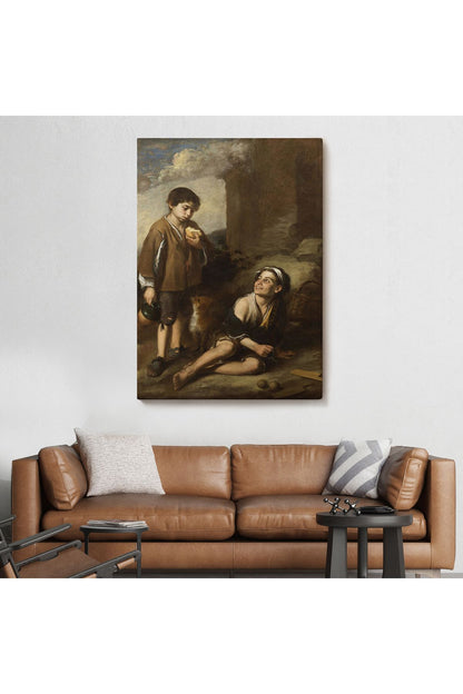 Bartolomé Esteban Murillo'nun Argolla Oyununa Davet Tablosu-6290