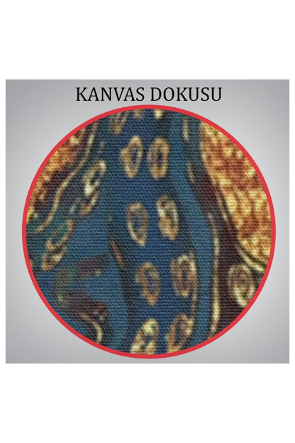 Kanvas, Duvar Tablosu, Dekoratif, Ahtapot Hayvan Posteri 5207 EGKNV