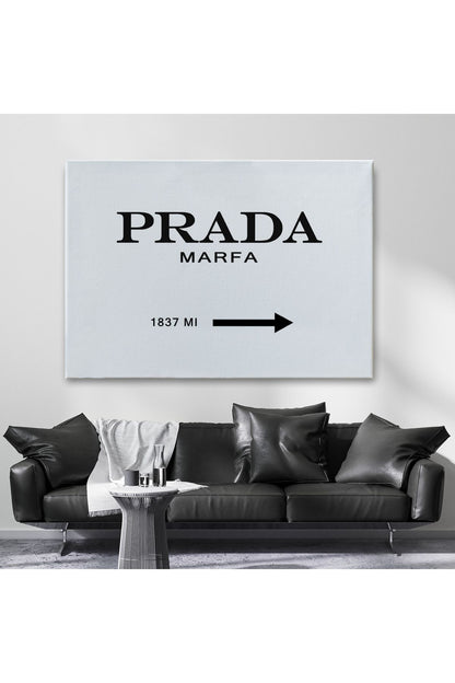 Prada Marfa Kanvas Tablo-5159