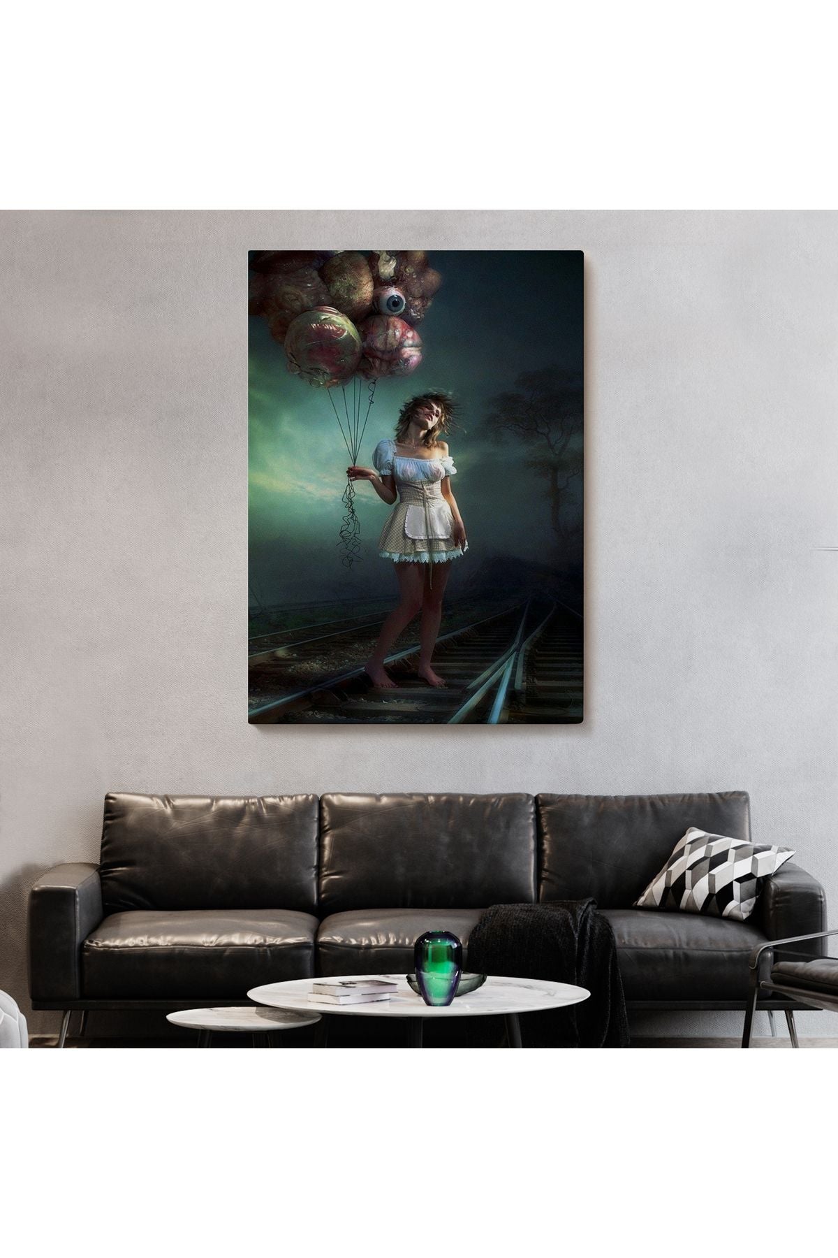 Süerreal Kadın Buhran Tablosu-6010