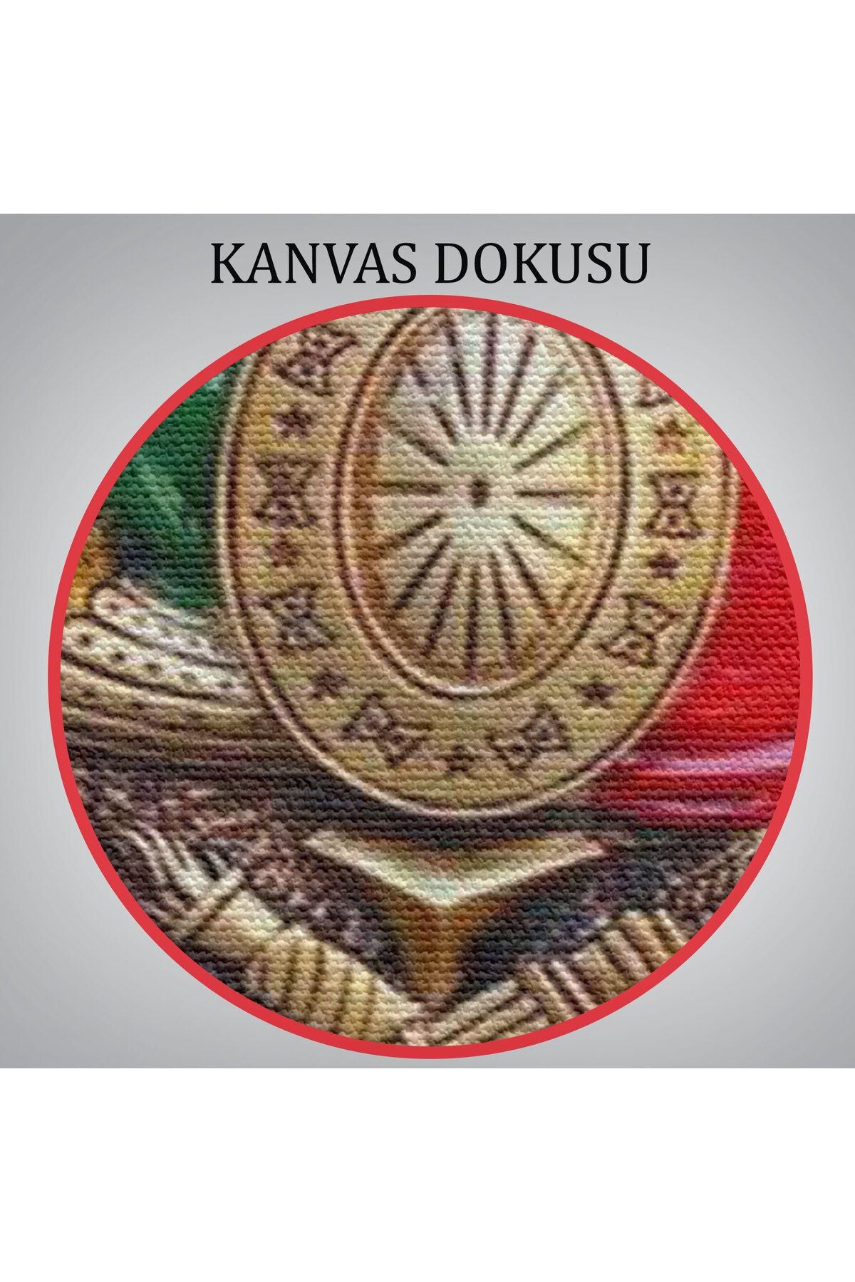 Osmanlı Tuğrası Kanvas Tablo-5866