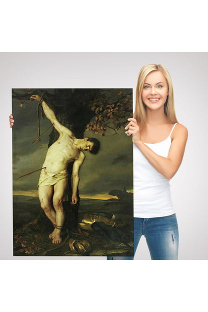 Dağ Manzarası Dekoratif Duvar Tablosu-6143