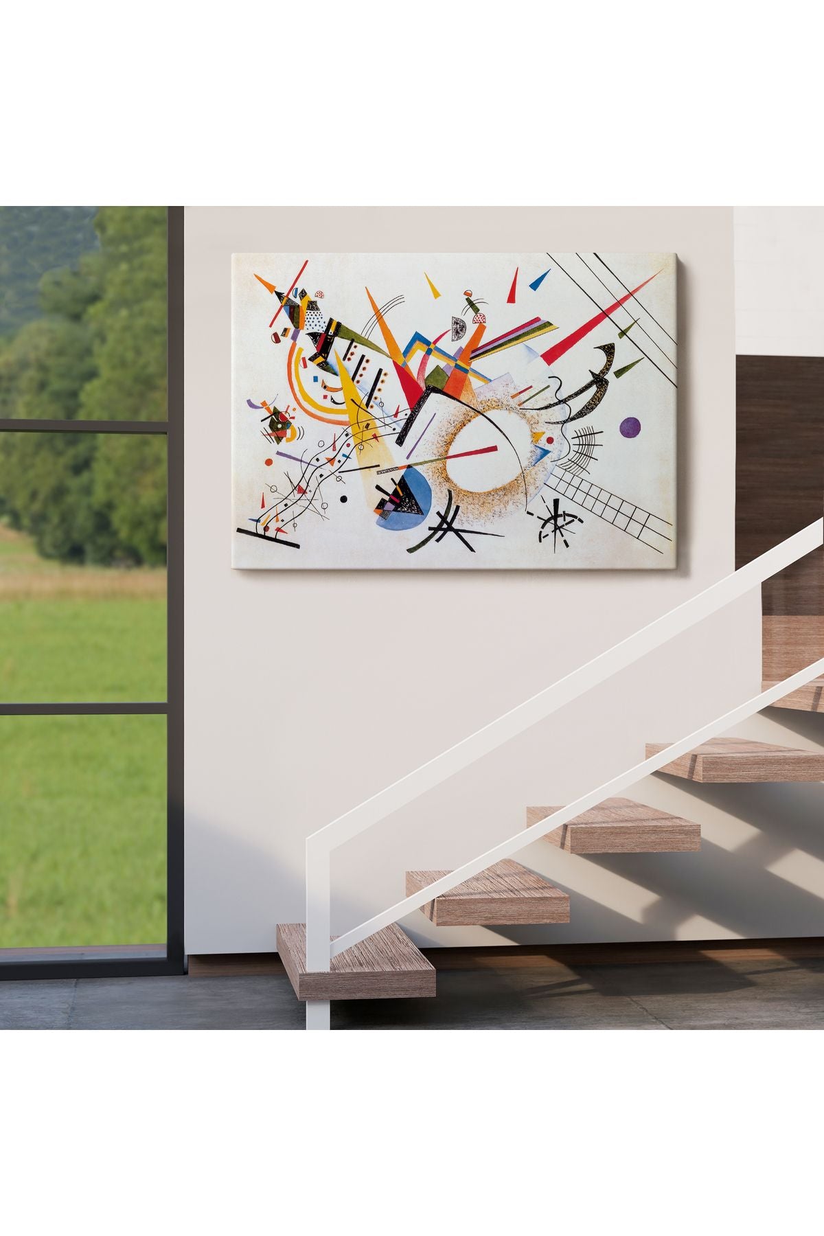 Renkli Gerçeküstü Dekoratif Duvar Tablosu-6615