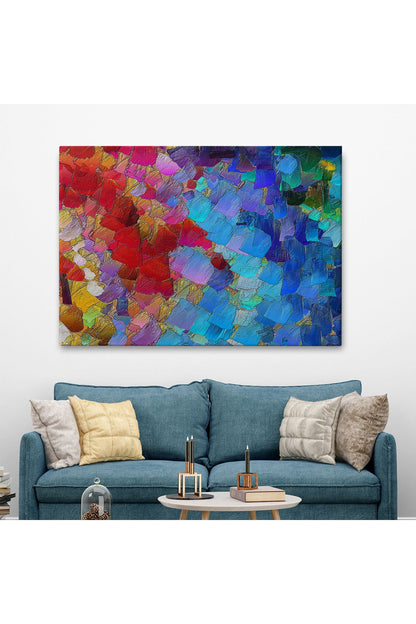 Kalp Isırığı Dekoratif Kanvas Duvar Tablosu-3571