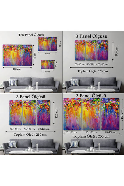 Çiçeklerin Senfonisi Tablosu -6563