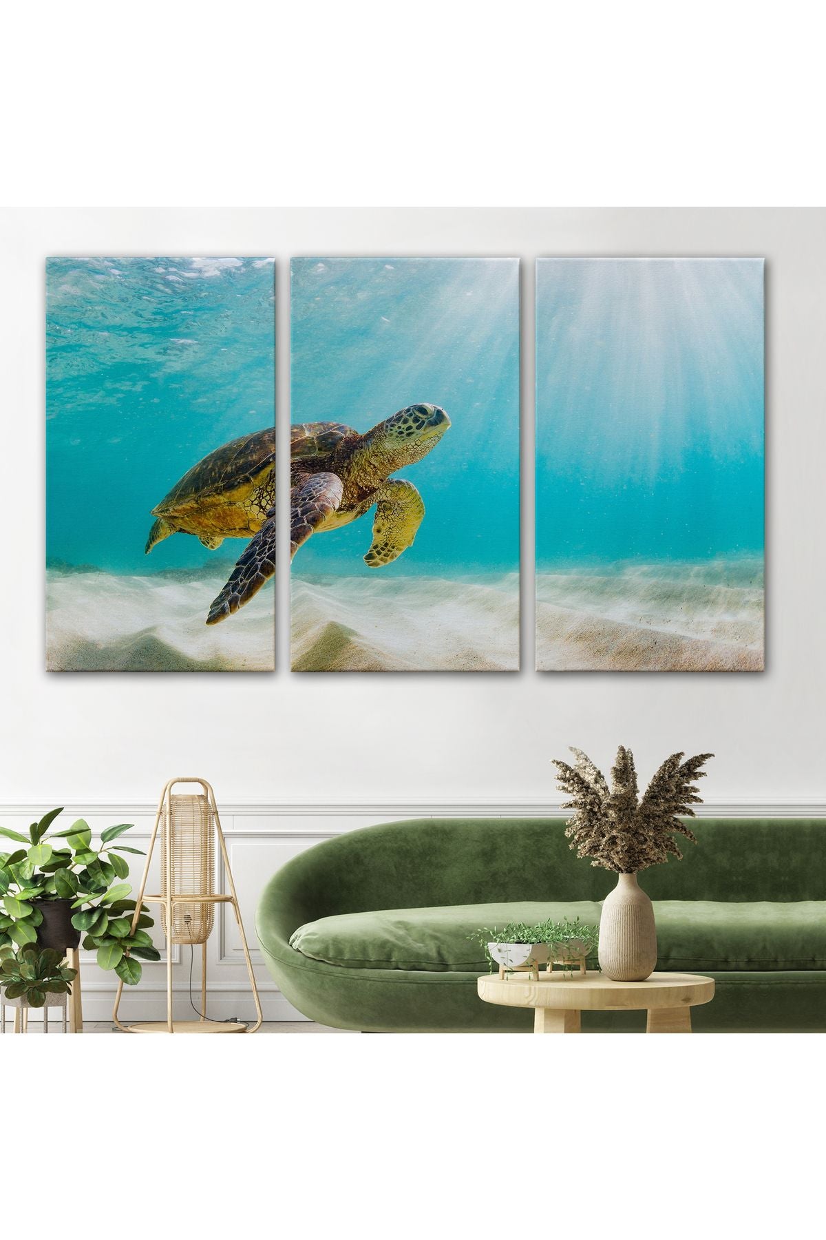 Caretta Caretta Dekoratif Kanvas Tablo 1174