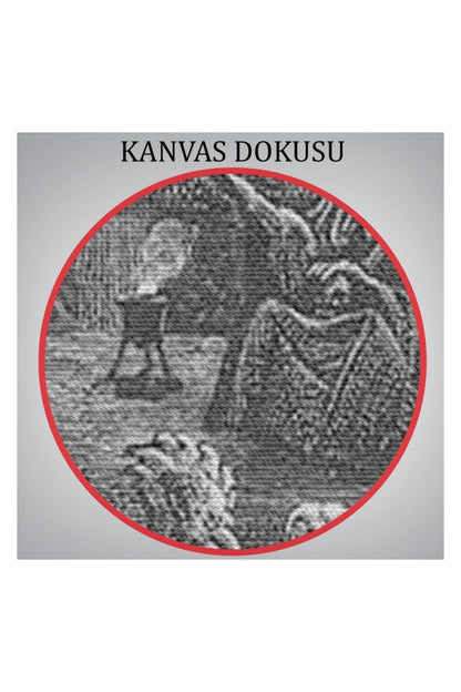 Kanvas Tablo, Duvar Dekoru, Şabat Dansı Eseri Gustave Dore 6174 BUNGKNV