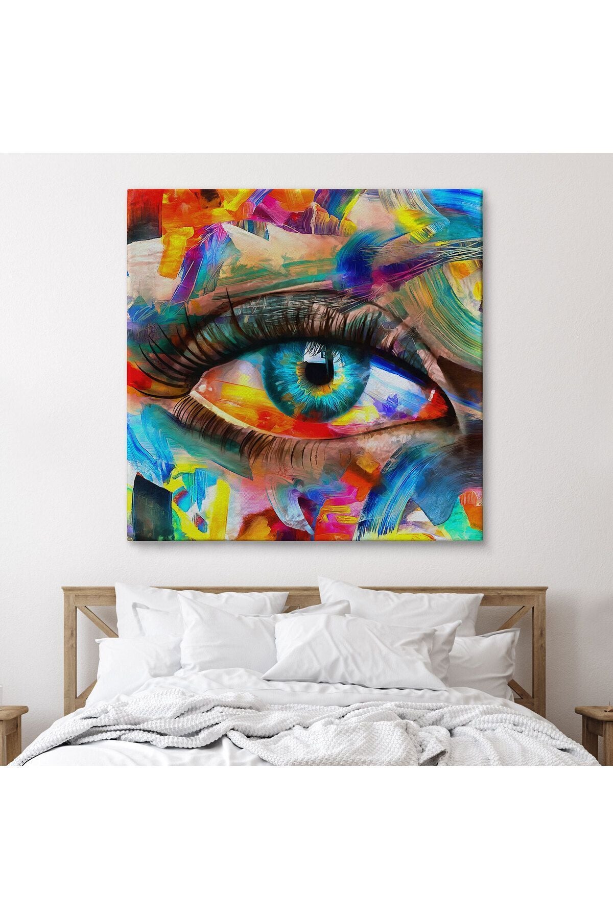 Gözün Kavramsal Soyut Kanvas Tablo-5910