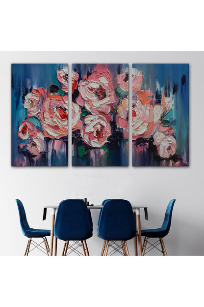 Şakayık Çiçeği Tablosu, Kanvas Duvar Tablosu-1198