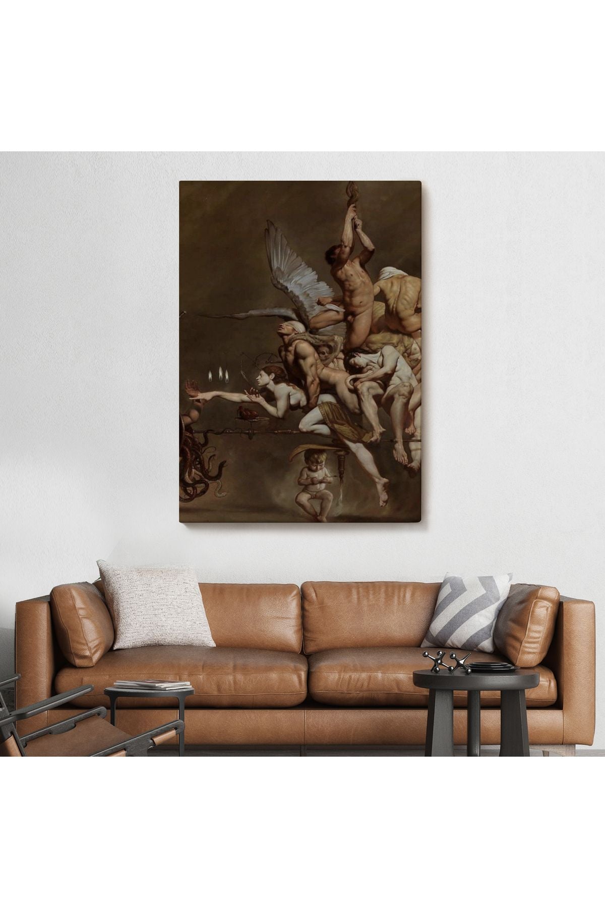 Roberto Ferri'in Kırık Zevkler I?simli Eseri Duvar Tablosu-6182