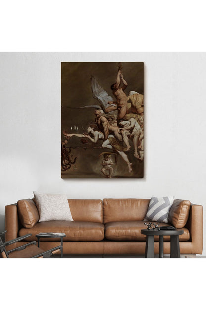 Roberto Ferri'in Kırık Zevkler I?simli Eseri Duvar Tablosu-6182