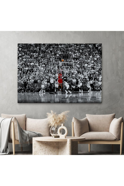 MLT Brnd product092 Michael Jordan Üçlük Şutu Kanvas Tablo-5139