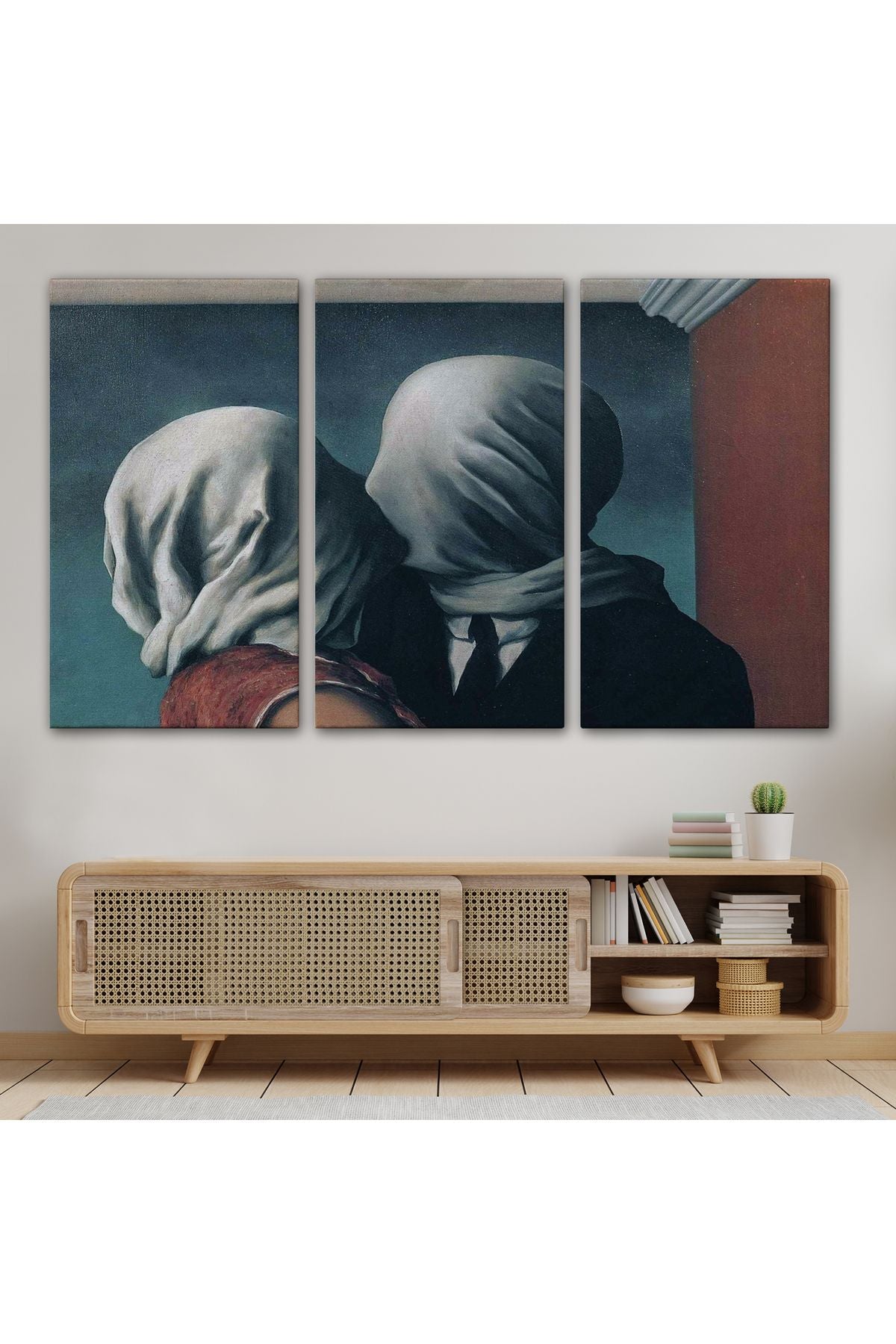 Rene Magritte The Lovers Tablosu-5161