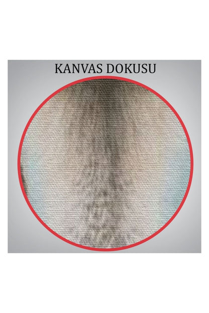 Kanvas Tablo, Duvar Dekoru, İnsan Görünümlü Deve Kuşu 6286 BUNGKNV