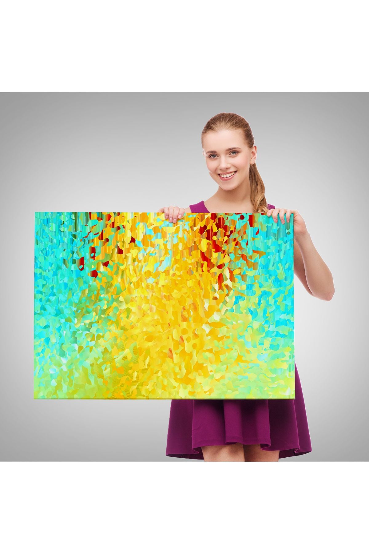 Keskin Bakışlı Atatürk Tablosu-6635