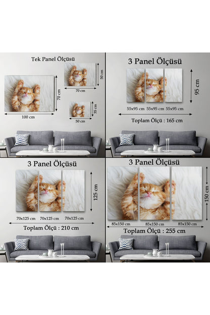 arg001 seri Yavru Kedi Dekoratif Kanvas Tablo 1125