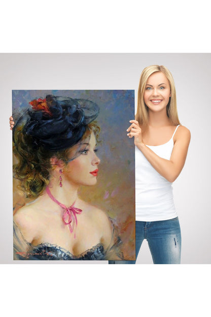 Güzel Helen Dekoratif Duvar Tablosu-6142