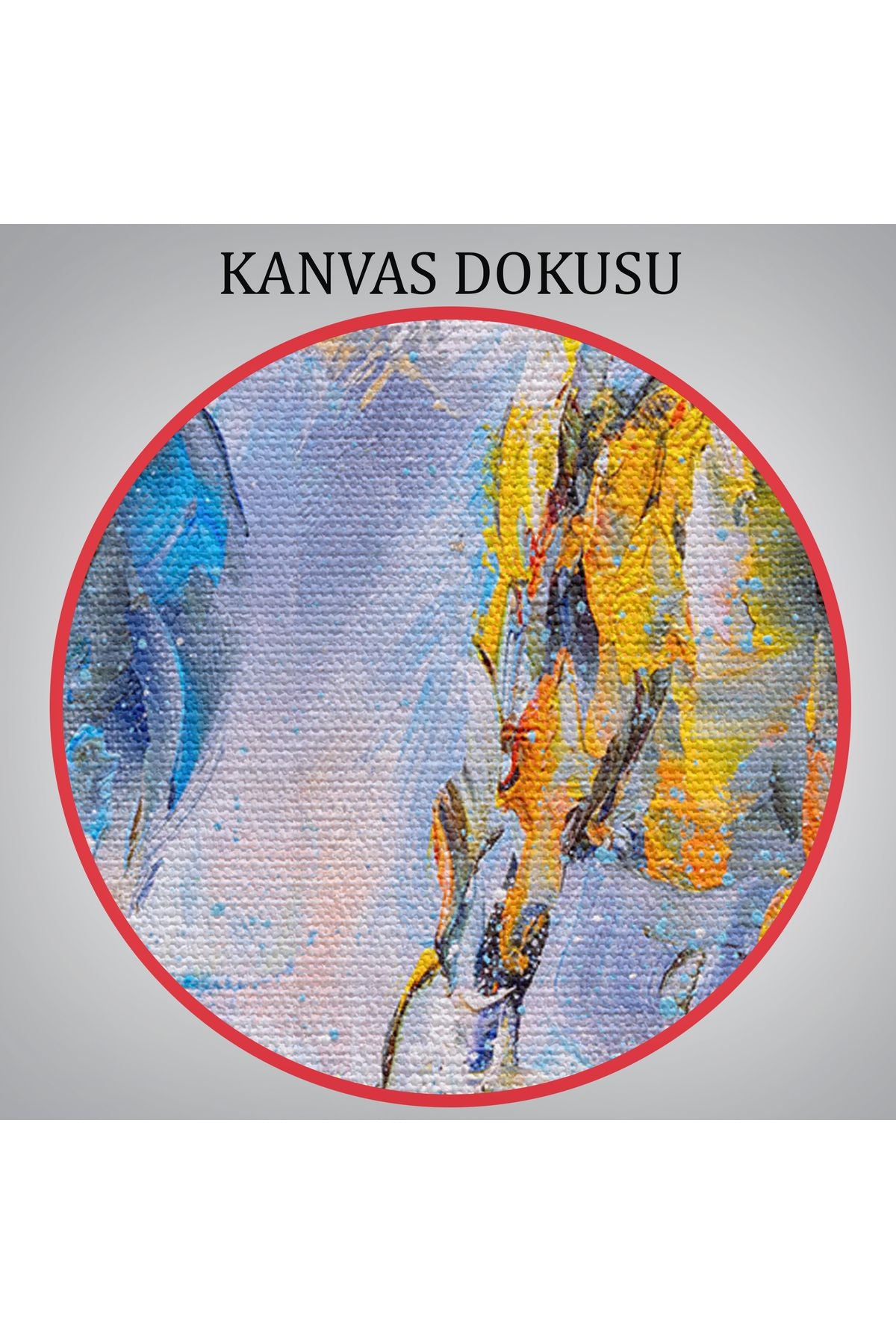 Koşan Atlar Yağlıboya Görünüm Dekoratif Kanvas Duvar Tablosu-3490