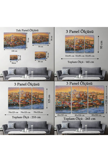 Dekoratif Kanvas Tablo-Sultan Ahmet Camii ve Yavru Kedi Duvar Tablosu 6510