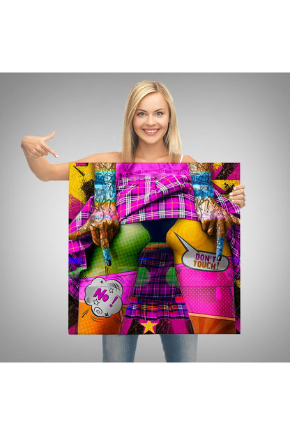 Don’t Touch Yazan Sexi Tablo Pop Art-5891