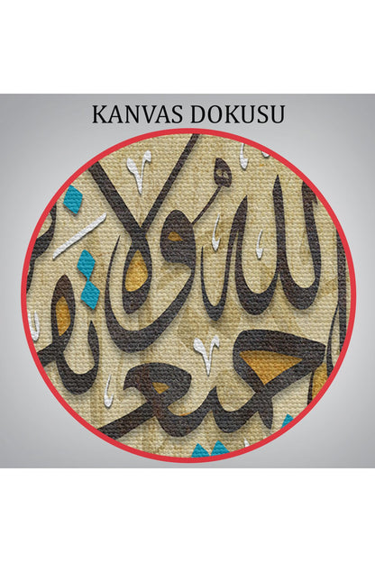 YB Hep Birlikte Allah’ın Ipine Sımsıkı Sarılın Ayeti Yazılı Tablo-3383