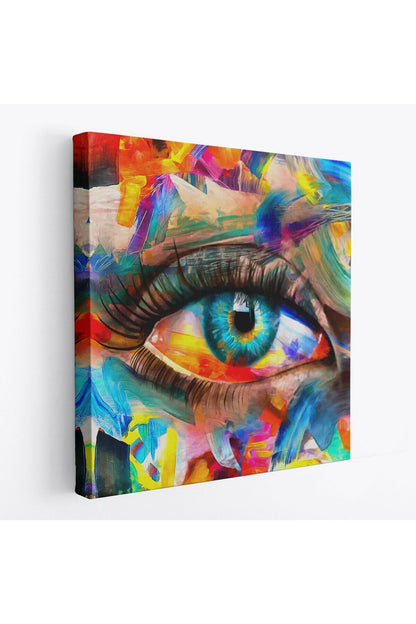 Gözün Kavramsal Soyut Kanvas Tablo-5910