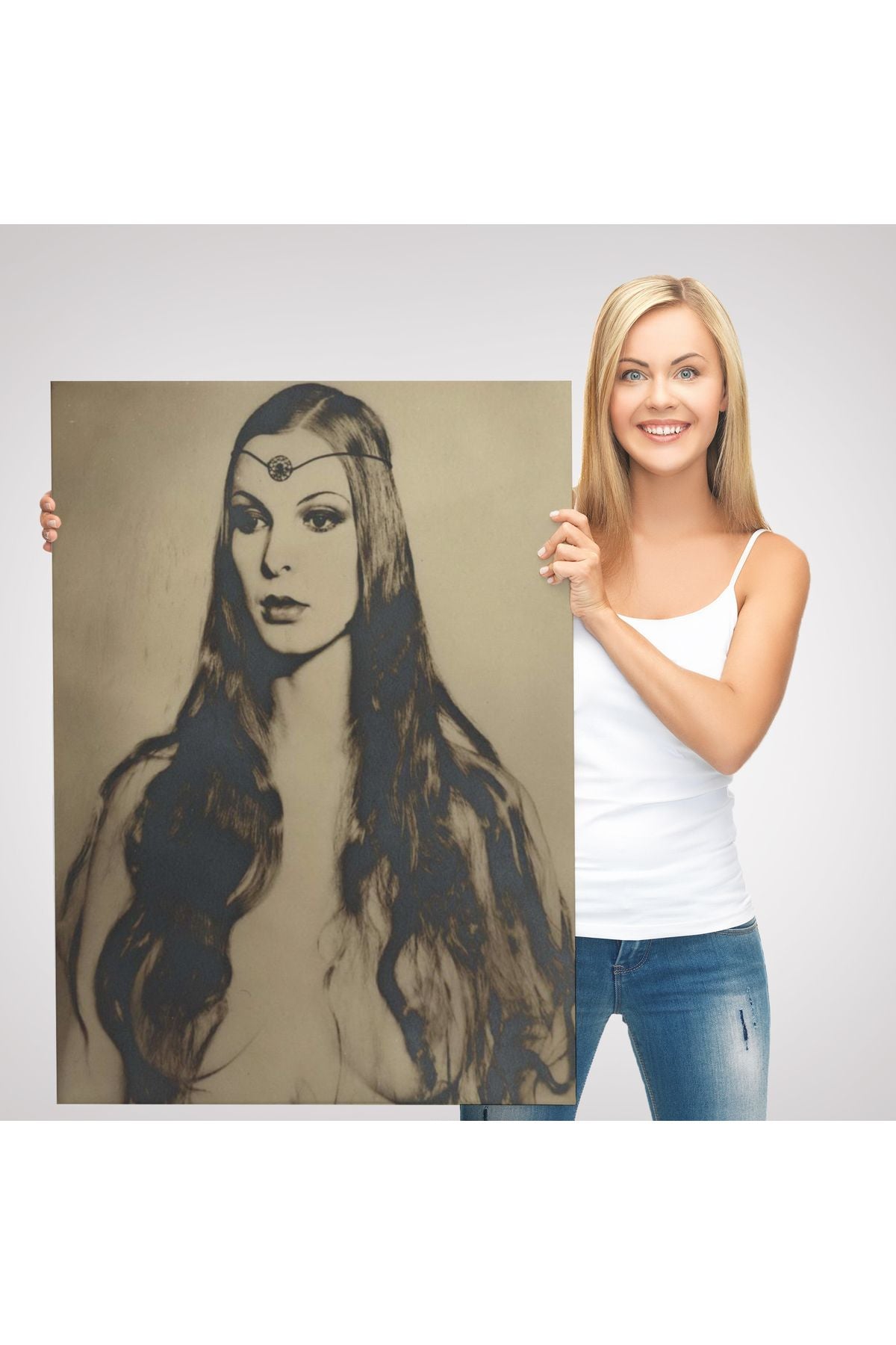 William Mortensen Circe Bir Sihir Tanrıçasıdır Kanvas Tablo-5262