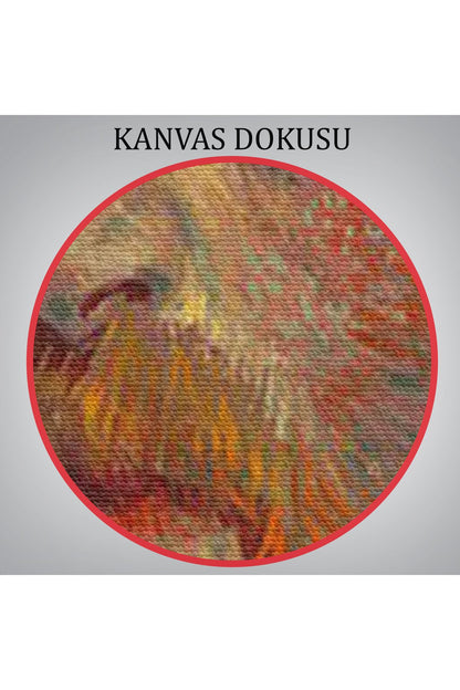 Vincent Van Gogh'un Portresi 1887 Kanvas Tablo-5114