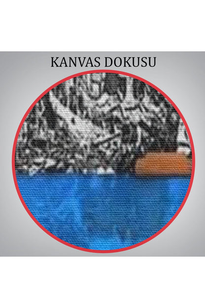 Hayalindeki Ukrayna'yi Çizen Ukraynalı Ressam Tablosu-6295